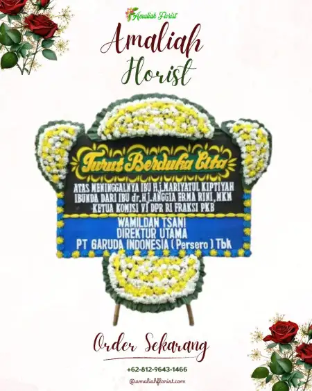 Papan Bunga Duka Kuanino